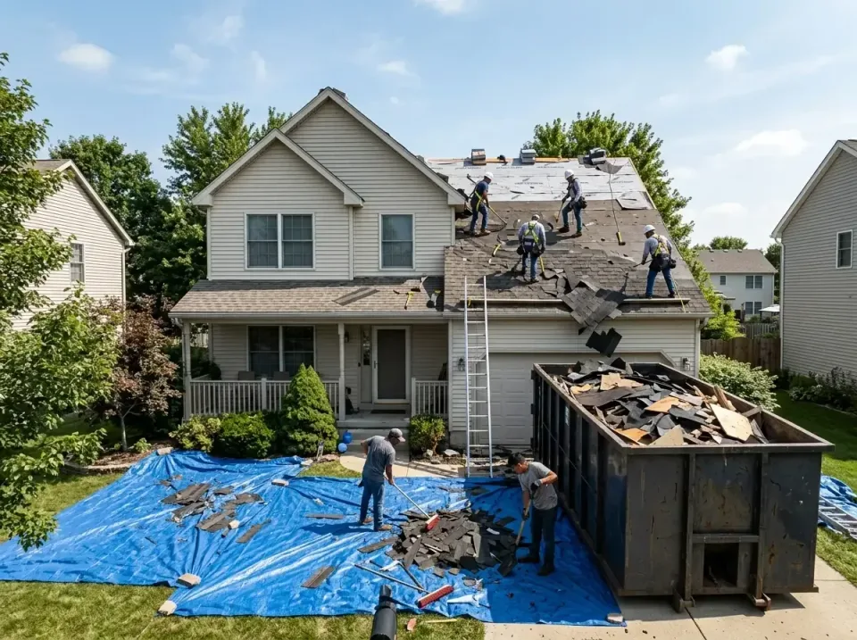 roof-replacement-debris-remova-004 — frequently asked questions, Cheapest Dumpster Rentals in Delta, OH